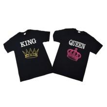 T-shirts King & Queen cadeau-original-maroc