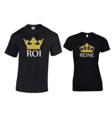 T-shirts Roi et Reine cadeau-original-maroc
